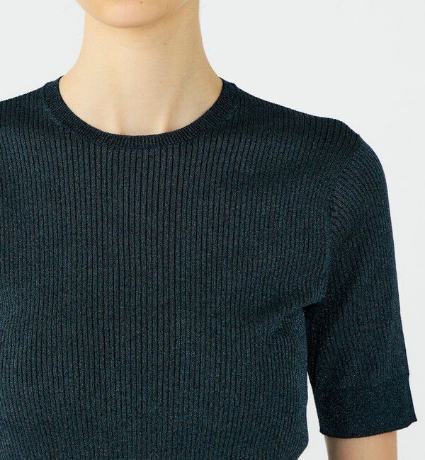Ballsey「マーセライズドコットン クルーネックプルオーバー」|ニット・セーター|