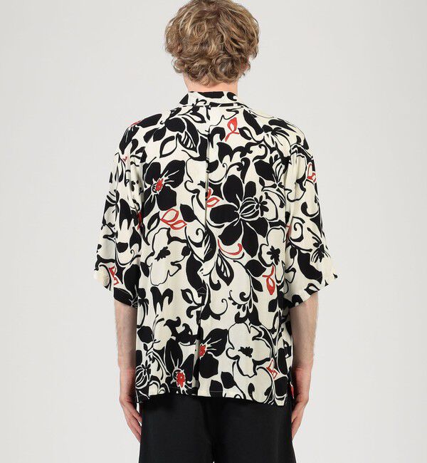 TOMORROWLAND BUYING WEAR「【別注】m's braque レーヨンオープンカラー ハーフスリーブシャツ」|シャツ・ブラウス|