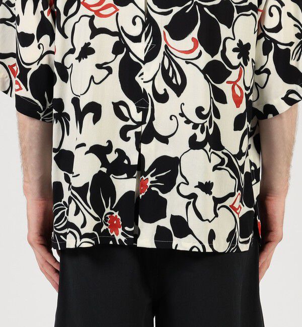 TOMORROWLAND BUYING WEAR「【別注】m's braque レーヨンオープンカラー ハーフスリーブシャツ」|シャツ・ブラウス|