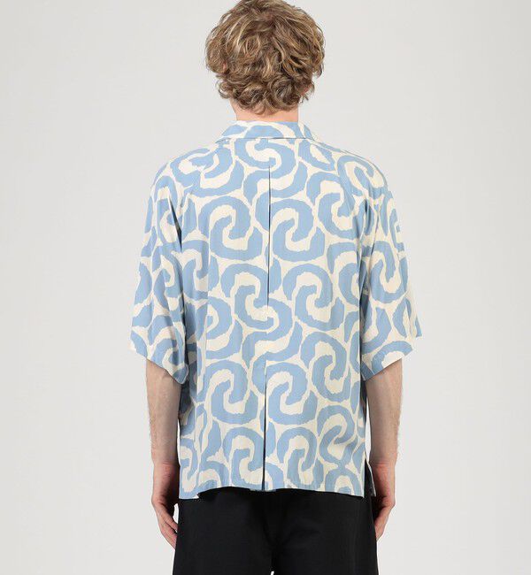 TOMORROWLAND BUYING WEAR「【別注】m's braque レーヨンオープンカラー ハーフスリーブシャツ」|シャツ・ブラウス|
