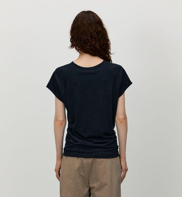 BACCA「ストライプジャージー ラグランスリーブプルオーバー」|Tシャツ・カットソー|