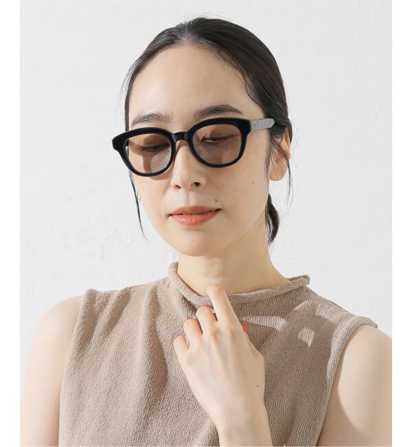 EYETHINK「BLANC.. 別注 ET001  NAVY / L.GRY - GRY ex Sunglasses」|サングラス|