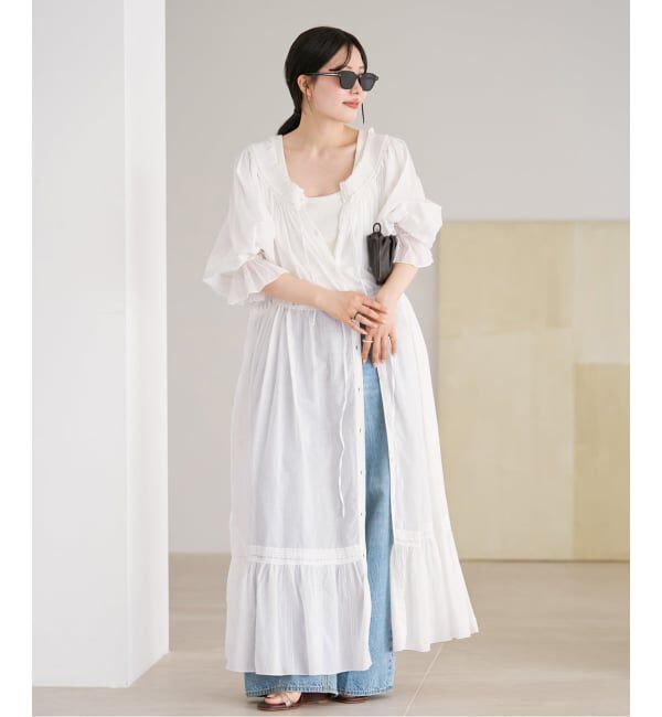 Plage「IND VOIL EMB ワンピース」|ワンピース|