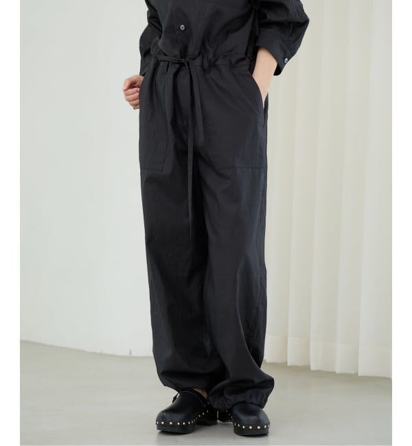 IENA LA BOUCLE「IENA LA BOUCLE オーガニックコットンタイプライターオールインワン」|オールインワン|