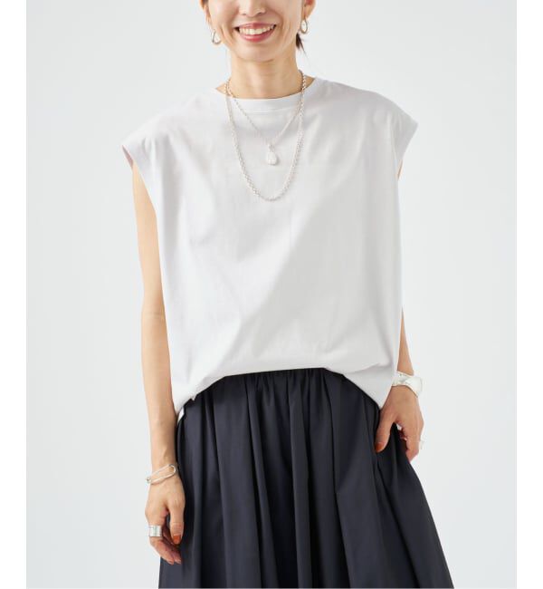 VERMEIL par iena「フレンチタックプルオーバー」|Tシャツ・カットソー|グレー