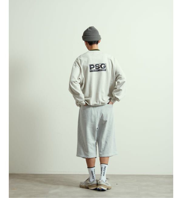 Paris Saint-Germain「【Paris Saint-Germain / パリ・サン＝ジェルマン】 MARBLE LOGO CREW」|スウェット・ジャージ|
