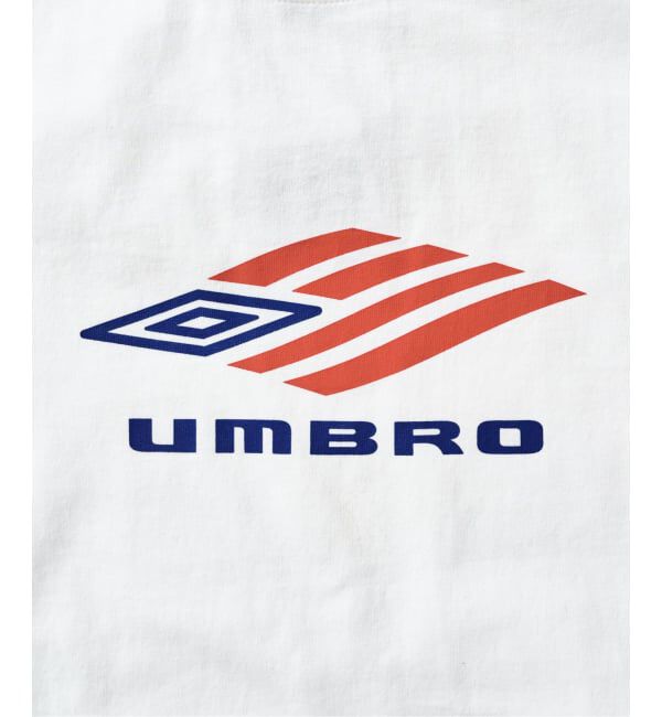 417 EDIFICE「UMBRO&times;417 USA26 FLAG LOGO TEE」|Tシャツ・カットソー|