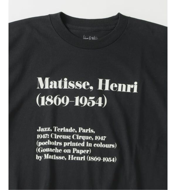 EDIFICE「Henri Matisse （マティス）別注 JAZZ Tシャツ」|Tシャツ・カットソー|