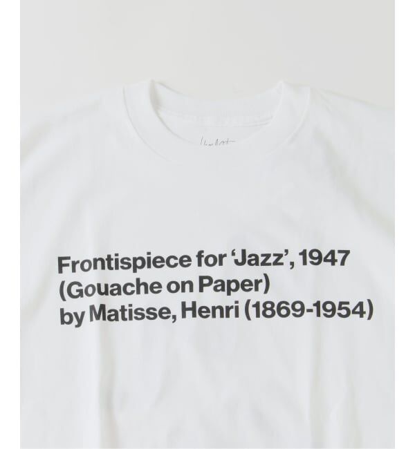 EDIFICE「Henri Matisse （マティス）別注 JAZZ Tシャツ」|Tシャツ・カットソー|