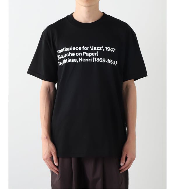 EDIFICE「Henri Matisse （マティス）別注 JAZZ Tシャツ」|Tシャツ・カットソー|