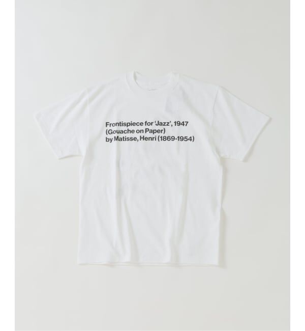 EDIFICE「Henri Matisse （マティス）別注 JAZZ Tシャツ」|Tシャツ・カットソー|ホワイト A