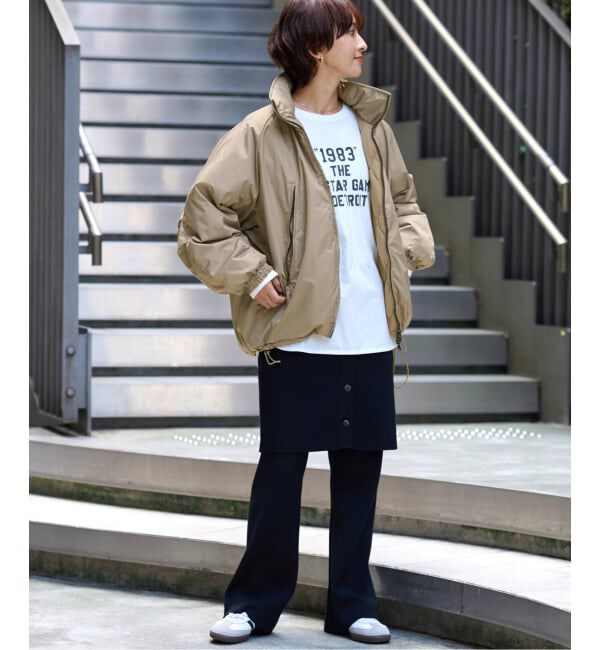 JOURNAL STANDARD relume「《追加》別注 WILD THINGS&times;TAION&times;relume HAPPY JKT：リバーシブルダウン」|ダウン|