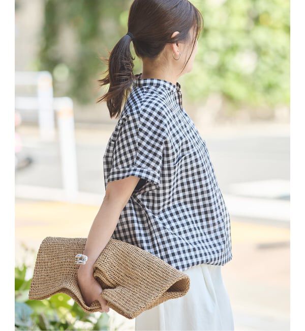 JOURNAL STANDARD「《追加》ハードマンズリネンコットンフレンチスリーブスキッパーシャツ」|シャツ・ブラウス|