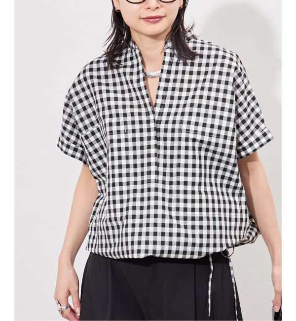 JOURNAL STANDARD「《追加》ハードマンズリネンコットンフレンチスリーブスキッパーシャツ」|シャツ・ブラウス|