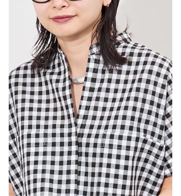 JOURNAL STANDARD「《追加》ハードマンズリネンコットンフレンチスリーブスキッパーシャツ」|シャツ・ブラウス|