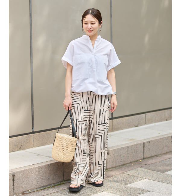 JOURNAL STANDARD「《追加》ハードマンズリネンコットンフレンチスリーブスキッパーシャツ」|シャツ・ブラウス|