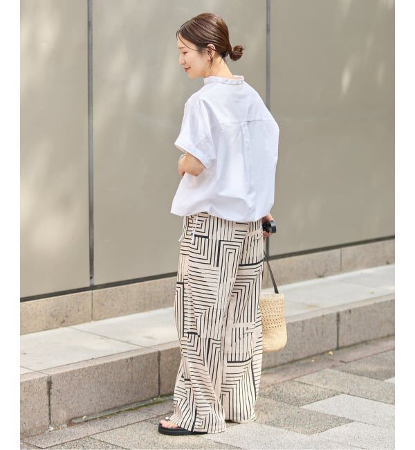 JOURNAL STANDARD「《追加》ハードマンズリネンコットンフレンチスリーブスキッパーシャツ」|シャツ・ブラウス|