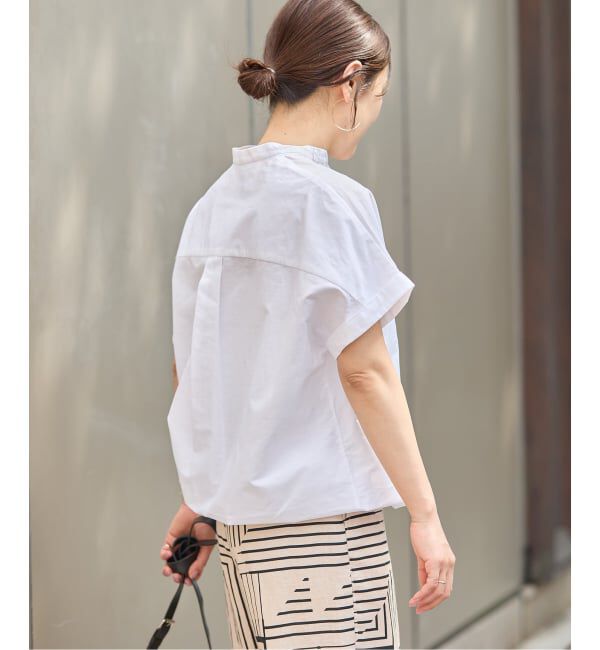 JOURNAL STANDARD「《追加》ハードマンズリネンコットンフレンチスリーブスキッパーシャツ」|シャツ・ブラウス|