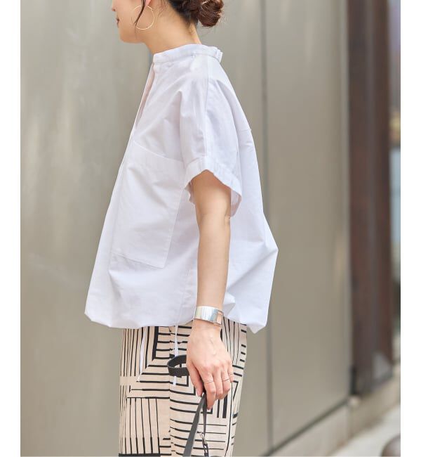 JOURNAL STANDARD「《追加》ハードマンズリネンコットンフレンチスリーブスキッパーシャツ」|シャツ・ブラウス|