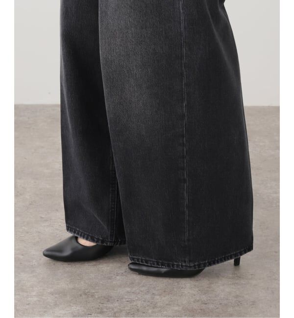 journal standard L'essage「【HAIKURE/ハイクル】BETHEANY ASIAN FIT MID BLACK デニムパンツ」|デニム|
