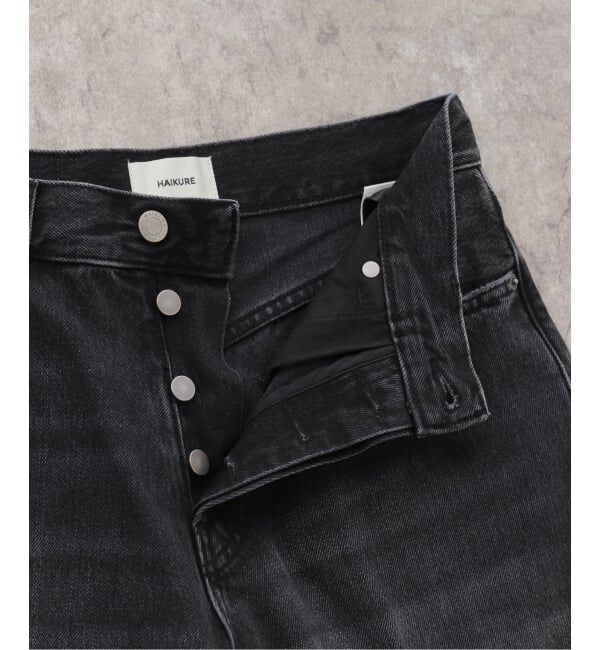journal standard L'essage「【HAIKURE/ハイクル】BETHEANY ASIAN FIT MID BLACK デニムパンツ」|デニム|