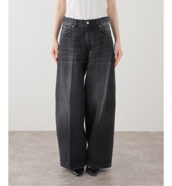 journal standard L'essage「【HAIKURE/ハイクル】BETHEANY ASIAN FIT MID BLACK デニムパンツ」|デニム|