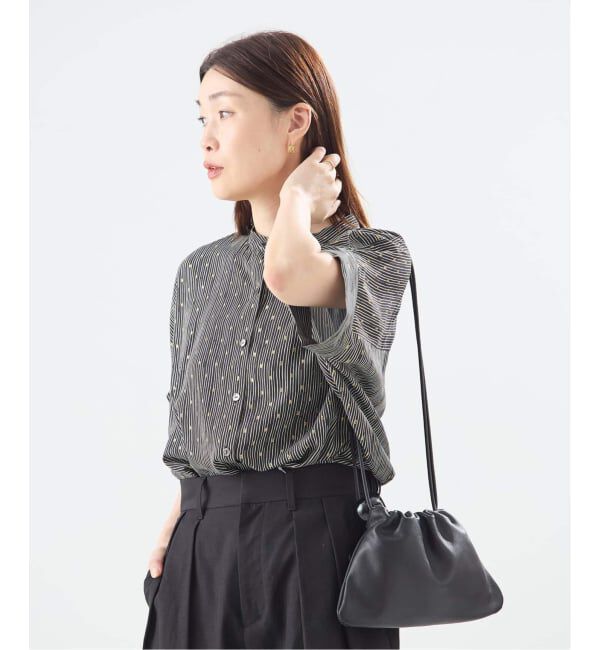 journal standard L'essage「《追加》DEVEAUX GOLDラメモノトーンシャツ」|シャツ・ブラウス|