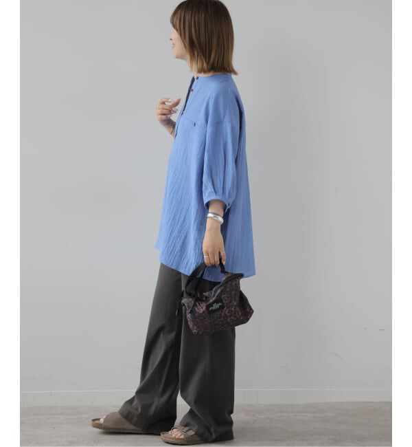 JOURNAL STANDARD relume「タックハーフスリーブシャツ」|シャツ・ブラウス|