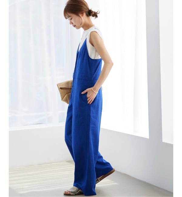 JOURNAL STANDARD relume「《WEB限定追加2 / 2枚セット》手洗い可 / タンクトップ付きキャミサロペット」|オールインワン|