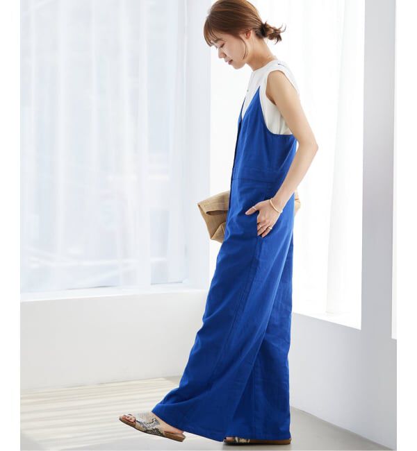 JOURNAL STANDARD relume「《WEB限定追加2 / 2枚セット》手洗い可 / タンクトップ付きキャミサロペット」|オールインワン|