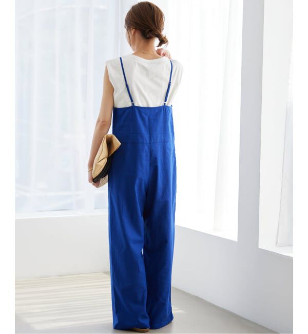 JOURNAL STANDARD relume「《WEB限定追加2 / 2枚セット》手洗い可 / タンクトップ付きキャミサロペット」|オールインワン|