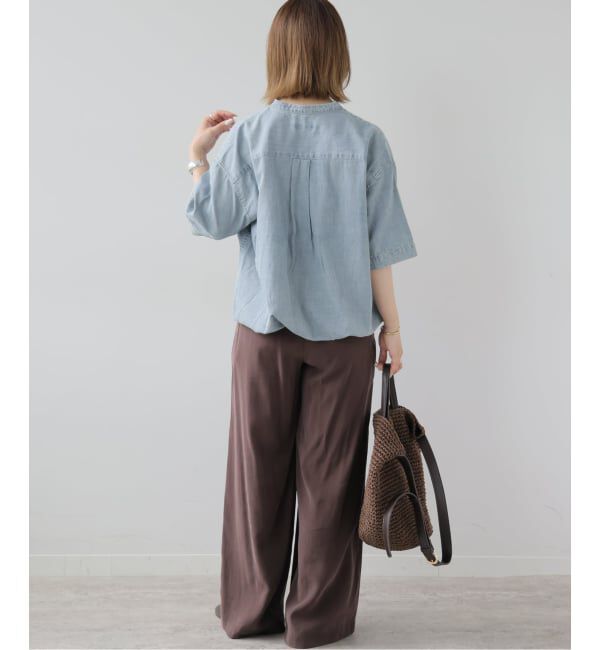 JOURNAL STANDARD relume「ライトデニムドロストシャツ」|シャツ・ブラウス|