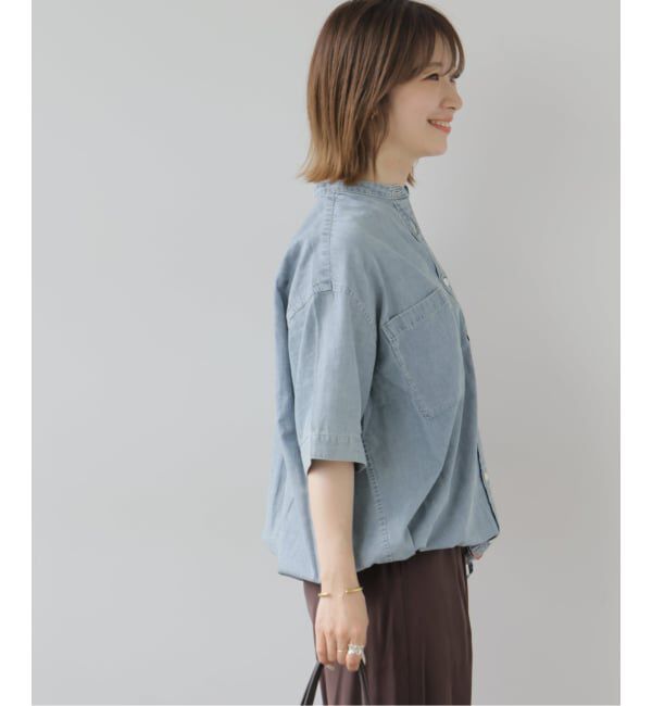 JOURNAL STANDARD relume「ライトデニムドロストシャツ」|シャツ・ブラウス|