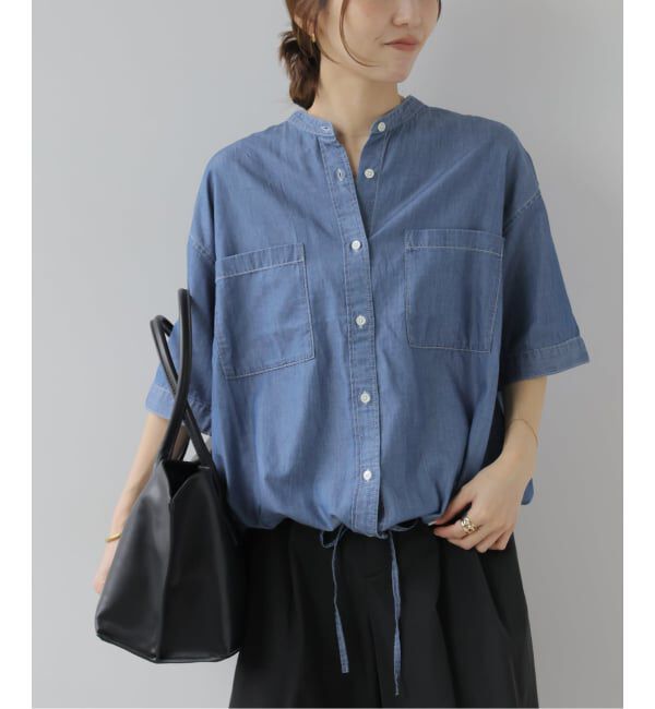 JOURNAL STANDARD relume「ライトデニムドロストシャツ」|シャツ・ブラウス|