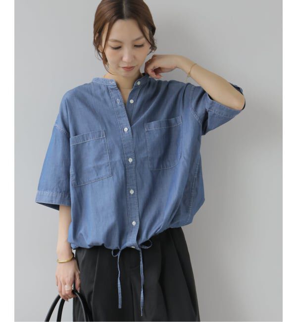 JOURNAL STANDARD relume「ライトデニムドロストシャツ」|シャツ・ブラウス|