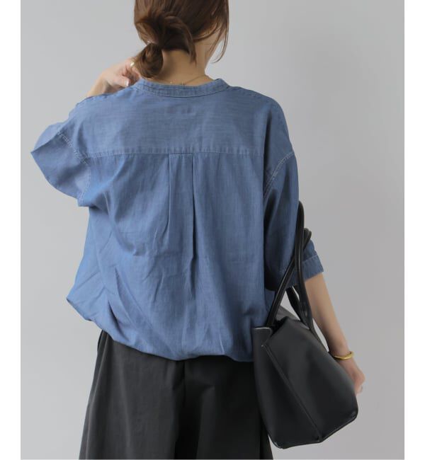 JOURNAL STANDARD relume「ライトデニムドロストシャツ」|シャツ・ブラウス|