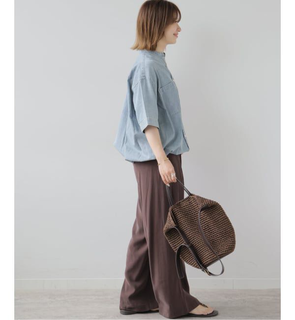 JOURNAL STANDARD relume「ライトデニムドロストシャツ」|シャツ・ブラウス|