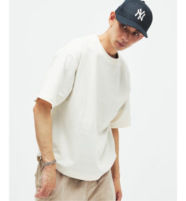 JOURNAL STANDARD「クレープ ウィーヴ リラックス Tシャツ」|Tシャツ・カットソー|