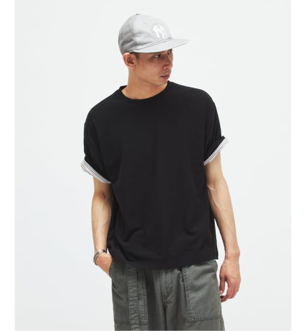 JOURNAL STANDARD「クレープ ウィーヴ リラックス Tシャツ」|Tシャツ・カットソー|