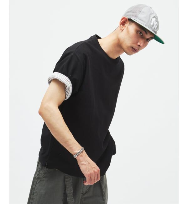 JOURNAL STANDARD「クレープ ウィーヴ リラックス Tシャツ」|Tシャツ・カットソー|