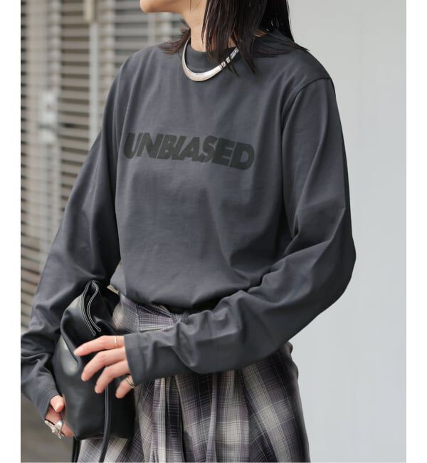 JOURNAL STANDARD「《WEB限定追加予約》UNBIASEDロングスリーブ Tシャツ」|Tシャツ・カットソー|ブラック A