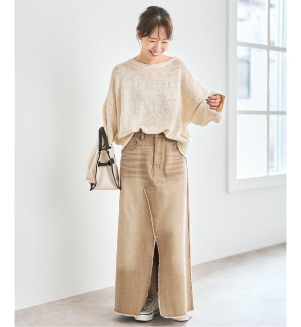 Spick and Span「5 1/2 TRAPEZE LINE SKIRT」|スカート|