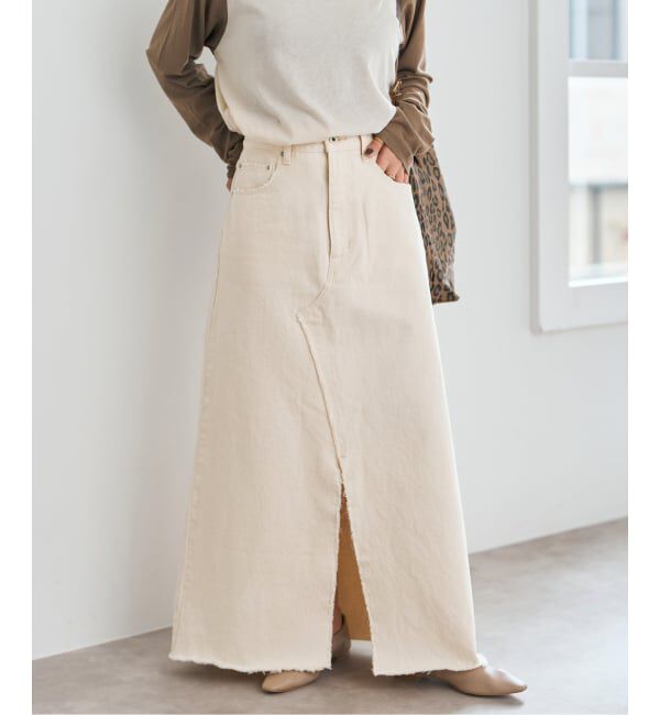 Spick and Span「5 1/2 TRAPEZE LINE SKIRT」|スカート|