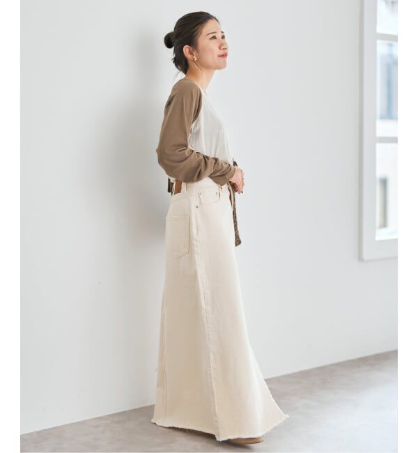 Spick and Span「5 1/2 TRAPEZE LINE SKIRT」|スカート|