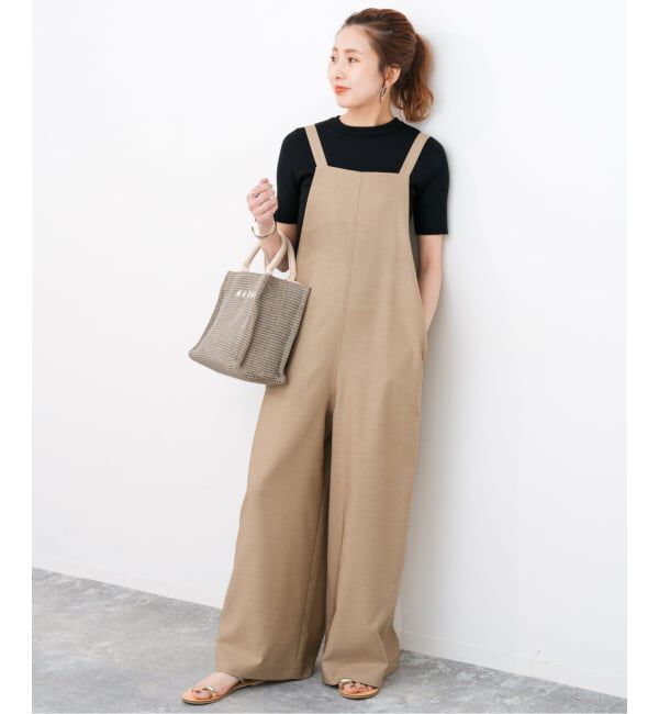 Spick and Span「《WEB限定 / 追加》ドライクロスコンビネゾン」|オールインワン|