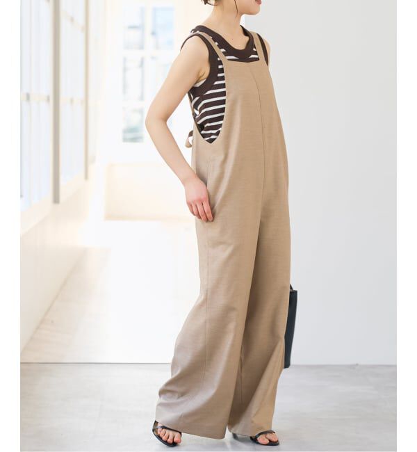 Spick and Span「《WEB限定 / 追加》ドライクロスコンビネゾン」|オールインワン|
