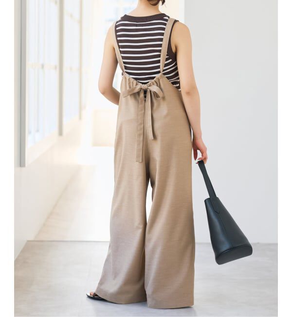 Spick and Span「《WEB限定 / 追加》ドライクロスコンビネゾン」|オールインワン|