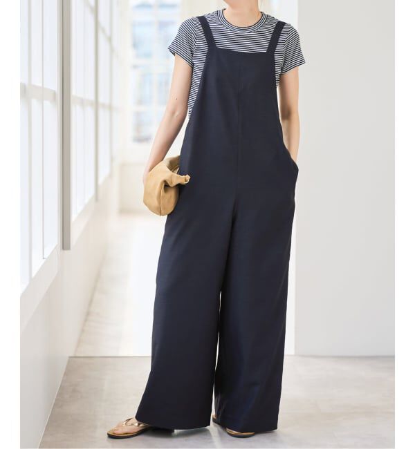 Spick and Span「《WEB限定 / 追加》ドライクロスコンビネゾン」|オールインワン|