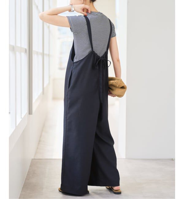 Spick and Span「《WEB限定 / 追加》ドライクロスコンビネゾン」|オールインワン|