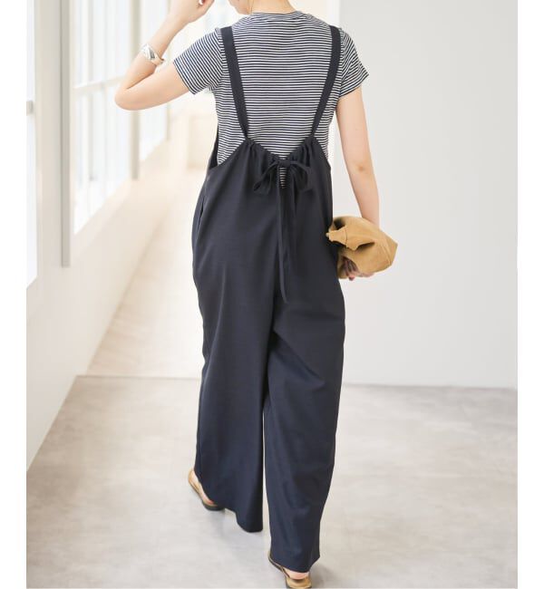 Spick and Span「《WEB限定 / 追加》ドライクロスコンビネゾン」|オールインワン|